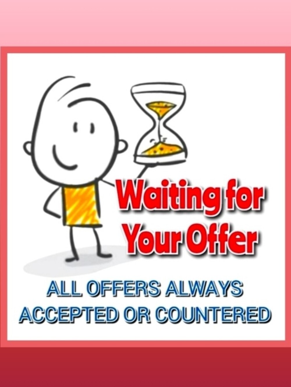 All Offers ALWAYS ACCEPTED OR Countered 🤗